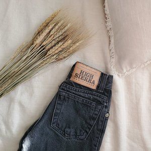 Vintage High Sierra Charcoal Jeans kidd 5/6